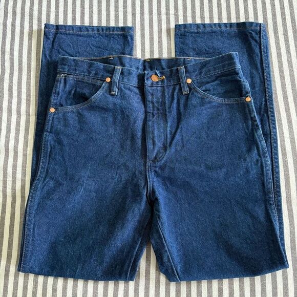 Wrangler Cowboy Cut Slim Fit Jeans Mens Size 32x30 - Picture 4 of 11